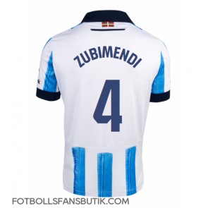 Real Sociedad Martin Zubimendi #4 Replika Hemmatröja 2023-24 Kortärmad